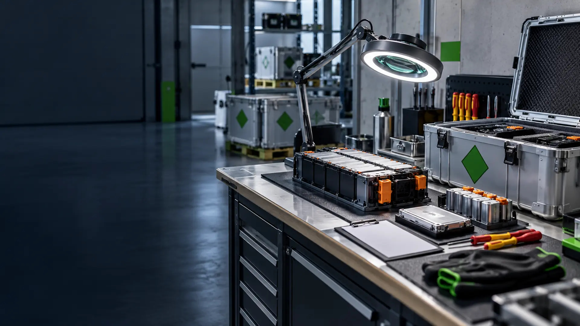 Lithium-Batterien bei der fachlichen Zustandsbewertung und sicheren Transportvorbereitung